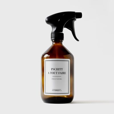 Amber Glass Spray Bottle - All Purpose Pschitt - Refillable