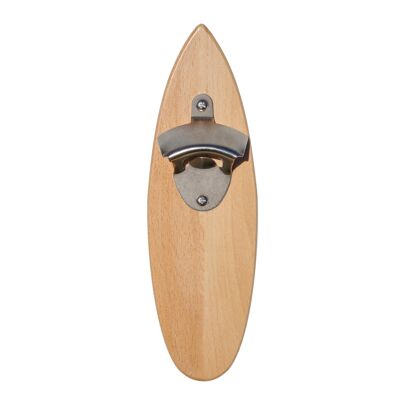 Uberstar Apribottiglie magnetico per tavola da surf in legno massello