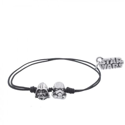 Pulsera Trooper & Darth Vader Star Wars (Personajes S)