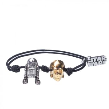 Bracelet Star Wars C3PO & R2D2