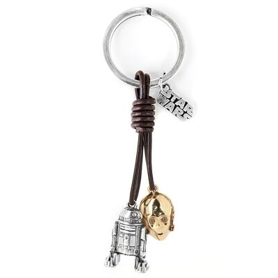 C3PO & R2D2 Star Wars Keychain