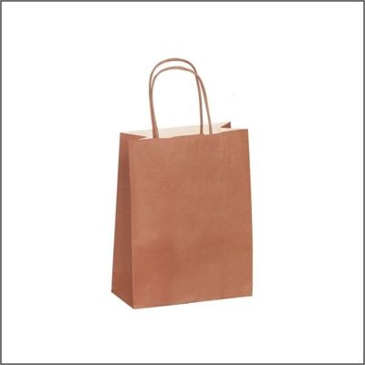 Bolsa de papel (S) – Terra / Marrón claro – 100 uds