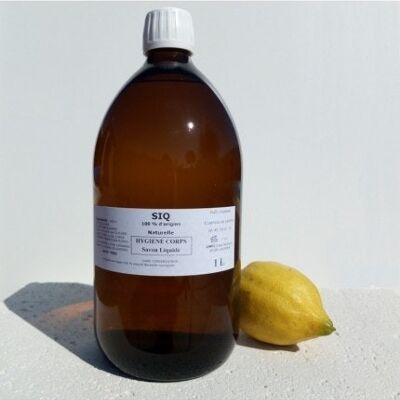 Jabón líquido de limón orgánico