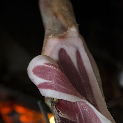 Corsican AOP ham from San Martinu nustrale pork 36 months matured