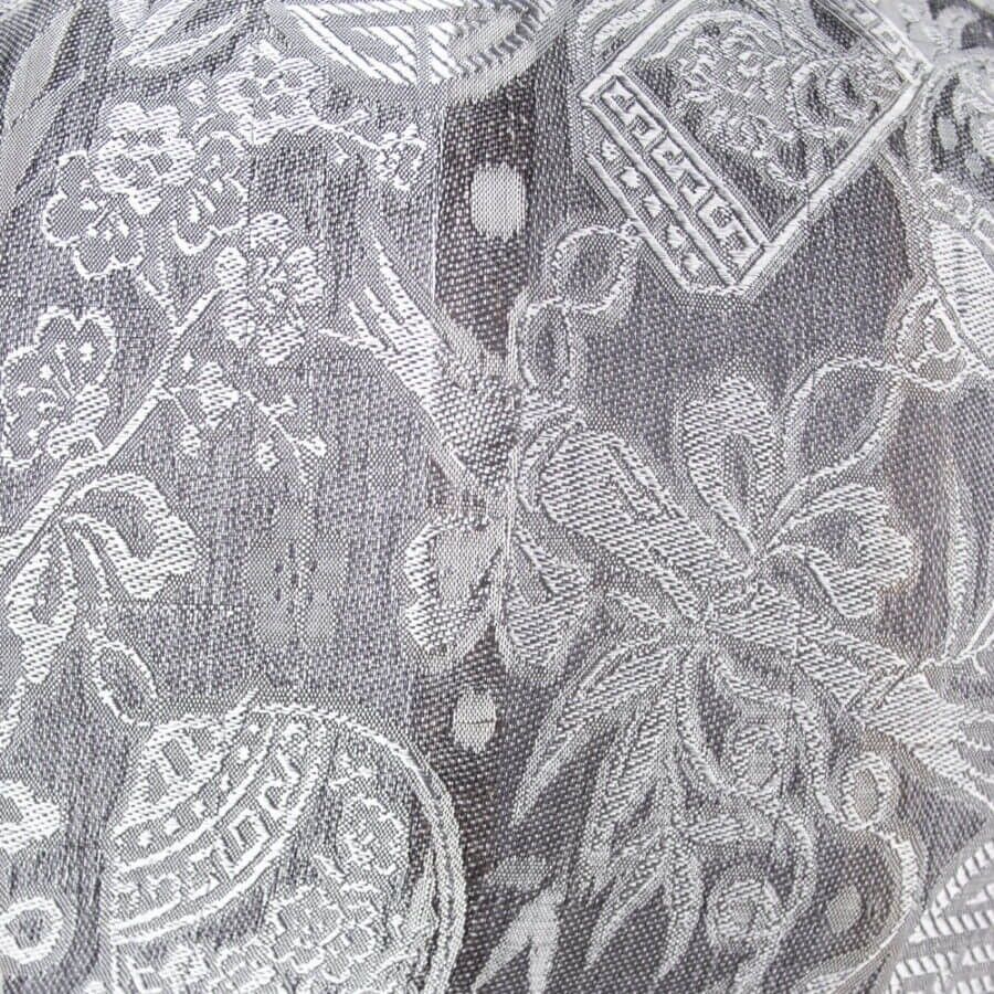 Hoi An Seidenlampion Grau Tropfen