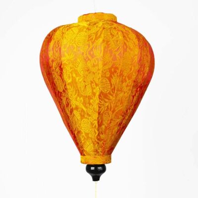 Lanterne en Soie Hoi An Ballon Orange