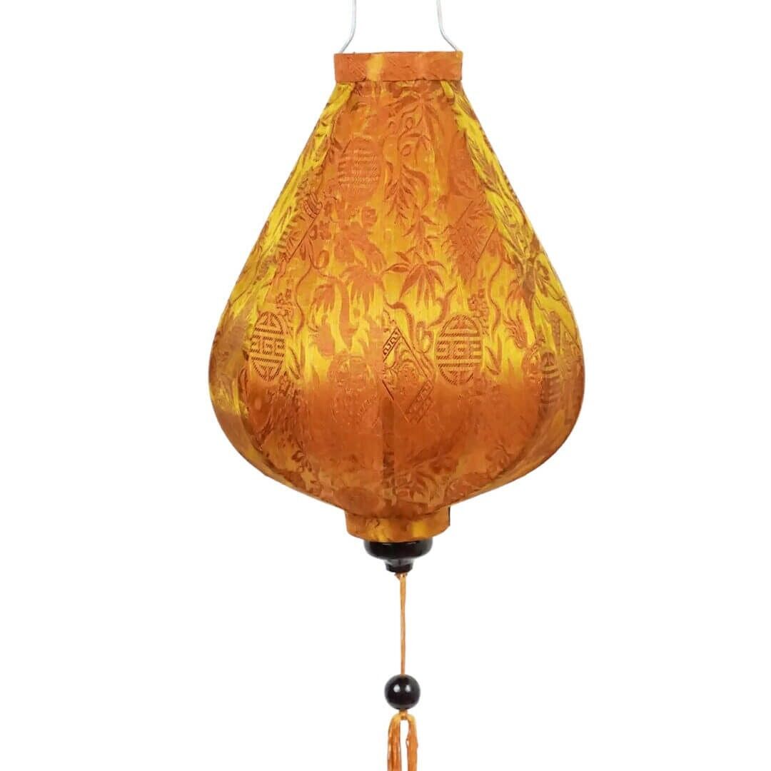 Hoi An silk lantern copper drops