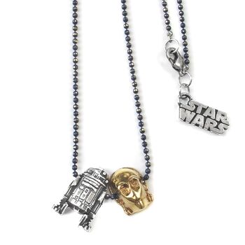 Pendentif C3PO & R2D2 Star Wars 2