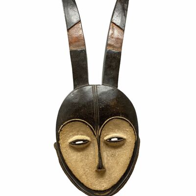 Máscara de antílope Kwele - Congo