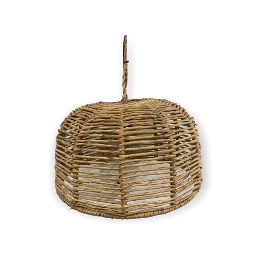 Palm leaf lamp shade- Mozambique handmade (M)