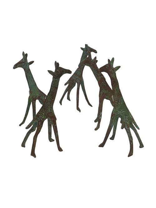 Bronze miniature Giraffe - Chad (118)