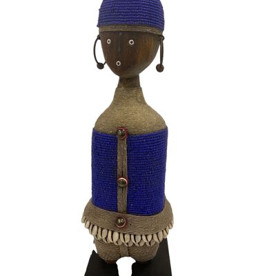 Namji Doll - Blue beaded (1520)