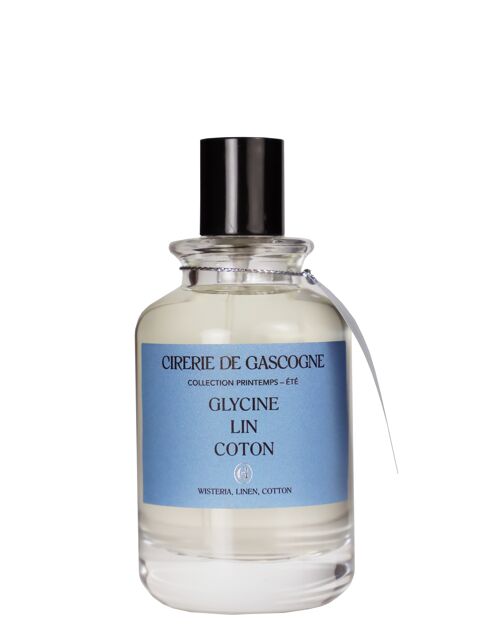 Parfum de Maison / Spray Glycine - Lin -coton 100 ml