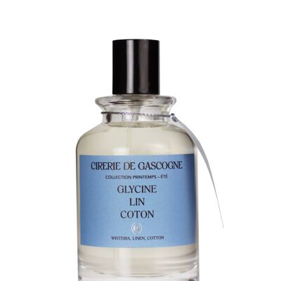 Parfum de Maison / Spray Glycine - Lin -coton 100 ml