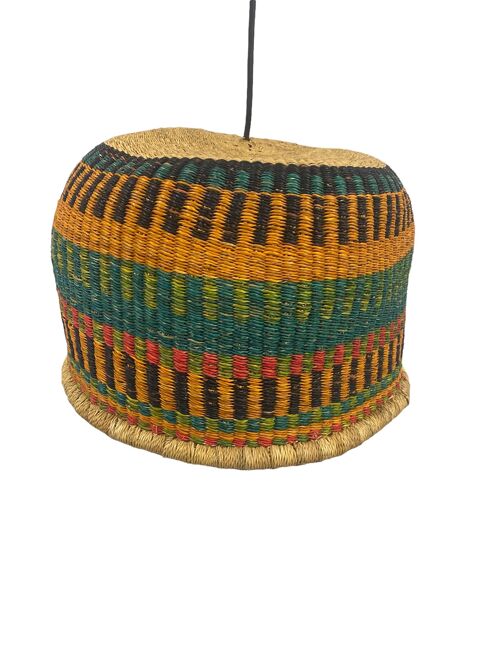 Hand Woven Basket Light - (123.7)