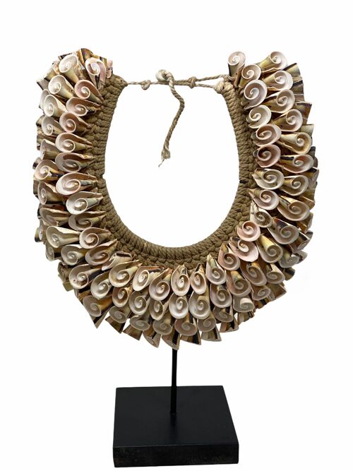 Handmade Curly Shell Necklace