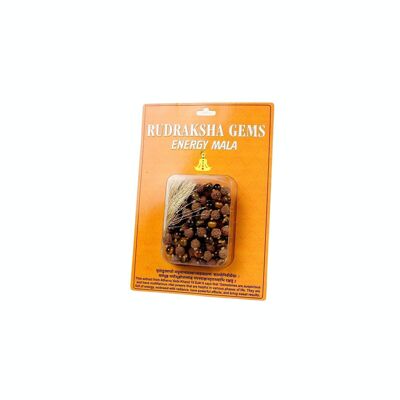 Rudraksha und Tigerauge Mala