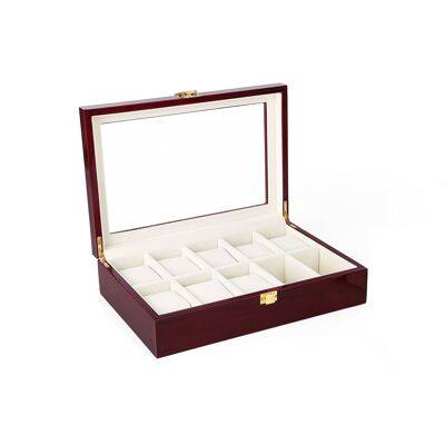 Watch box with 10 slots
