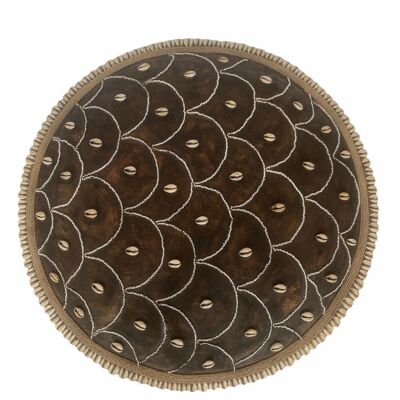 Cameroon Beaded Shield - L - 55cm