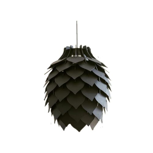 Protea Satin Black Pendant L