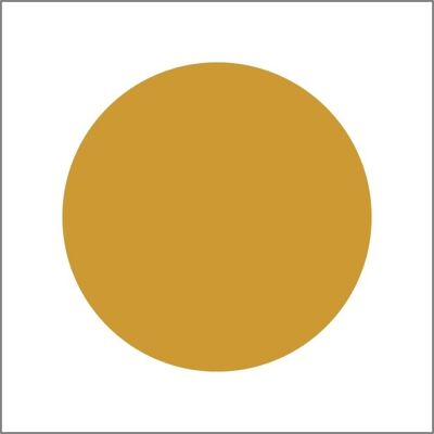 Blanko-Etiketten – 35 mm mattes Gold, Rolle mit 1000 Stück