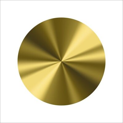 Blanko-Etiketten – 35 mm glänzende Goldrolle mit 1000 Stück