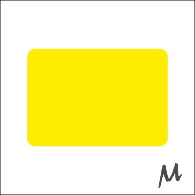 Blank labels - LABEL YELLOW roll of 1000 pieces