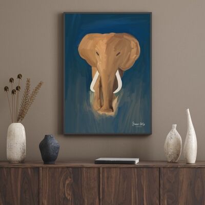Poster Poster - Fine Art Elefant