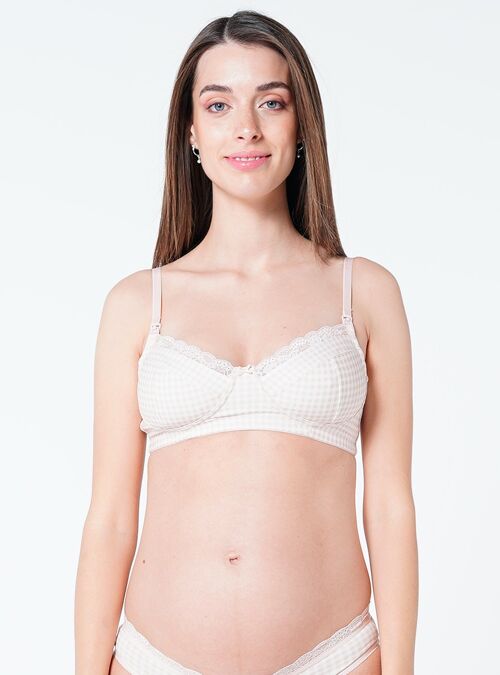 Buy wholesale Print Cotton Nursing Bra