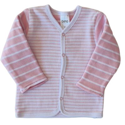 Jacket pink/white striped