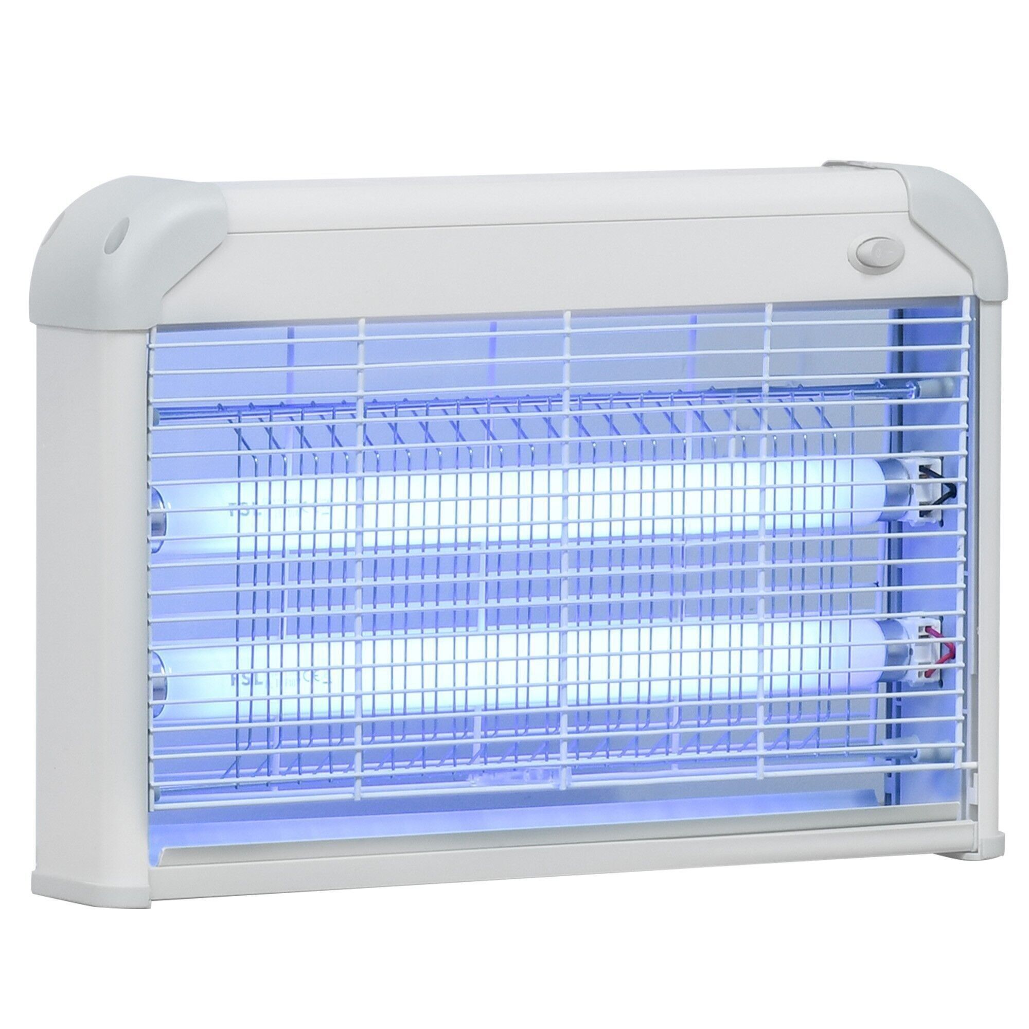 Outsunny UV-Insektenvernichter, Mückenvernichtungslampe, elektrischer Fliegenvernichter, Insektenvernichter, 20 W