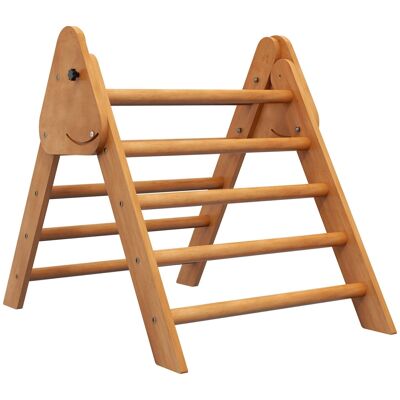 Children's climbing triangle - children's playground - climbing wall - foldable - beech wood