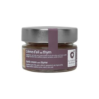 Crème d'ail au thym - 90g 3