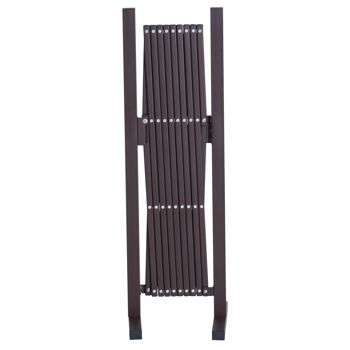 Barrière extensible rétractable barrière de sécurité alu métal chocolat 4