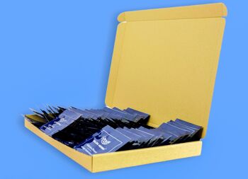 Yalda Herbs Pyramid Tea Bags XL Value Pack | 60 sachets | Tisane | lavande et menthe.- Pack HORECA 3