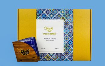 Yalda Herbs Pyramid Tea Bags XL Value Pack | 60 sachets | Tisane | lavande et menthe.- Pack HORECA 4