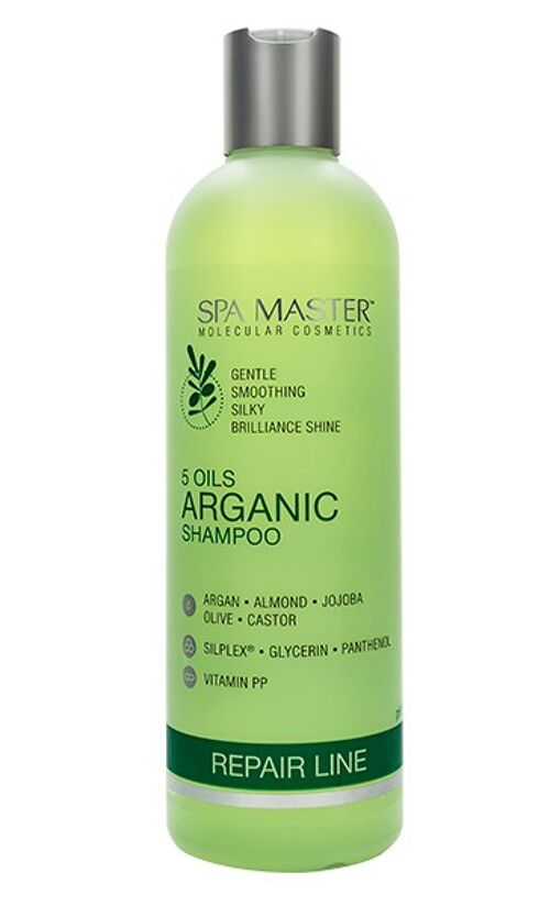 SPA MASTER Argan Shampoo - Argan / Olive / Almond / Jojoba / Castor oil