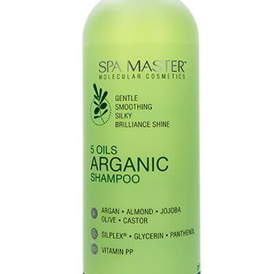 SPA MASTER Argan Shampoo - Argan / Oliva / Mandorla / Jojoba / Olio di ricino