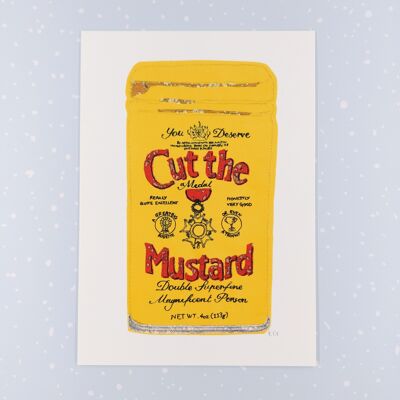 Cut the Mustard print