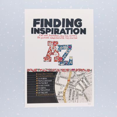 Finding Inspiration print