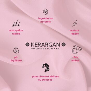 Kerargan - Trio Shampoing, Après-shampoing & Masque à la Kératine - 3x500 ml 6
