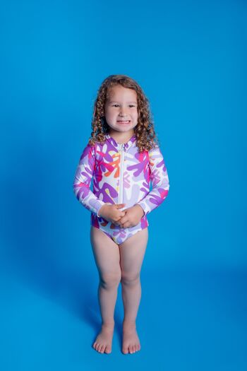 Maillot de bain une pièce fille "Matisse" anti UV UPF50+ 1