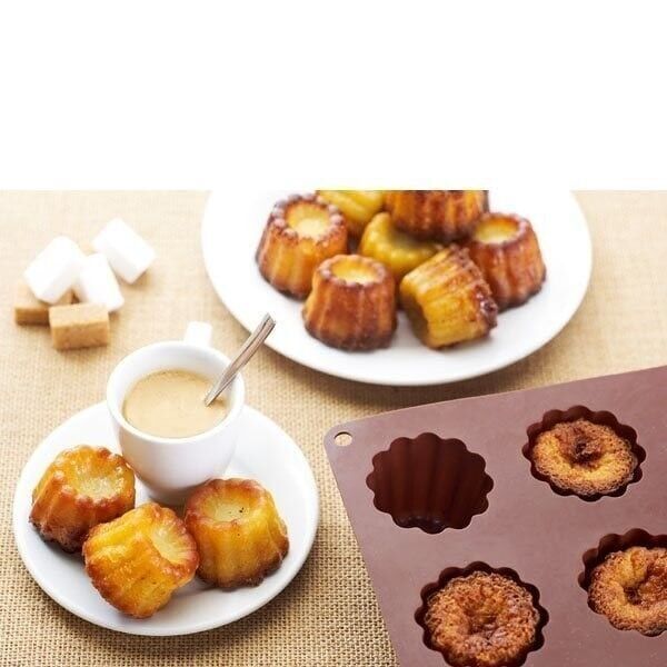 Flexi' Silicone tray 12 canelés Mathon