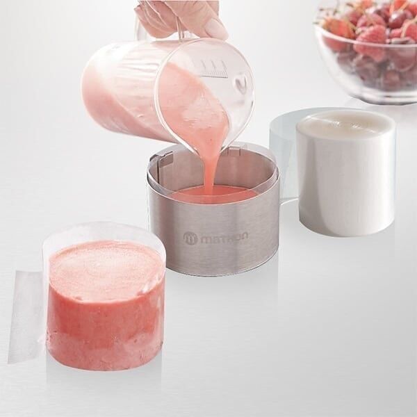 Rollen Sie transparente Streifen für Kreise 5,5 cm Mathon