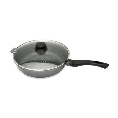Saute pan and lid Hard as a stone 24 cm Mathon