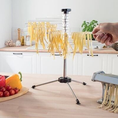 Mathon 16-arm foldable pasta drying rack