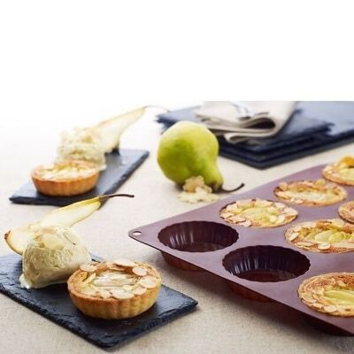 Flexi' silicone tray 12 Mathon tartlets