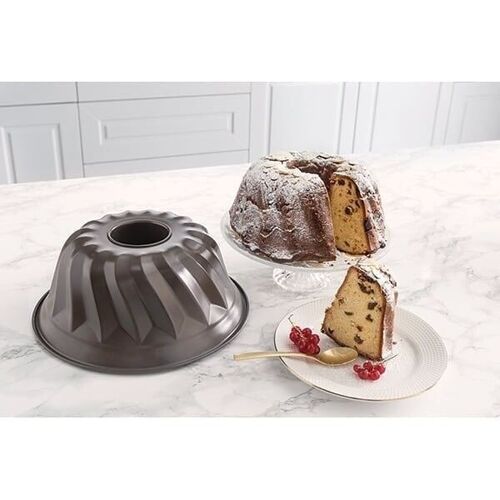 Moule Kouglof acier revêtu 24,5 cm Mathon