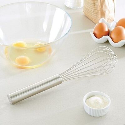 Frusta da cucina in acciaio inox 30 cm Mathon