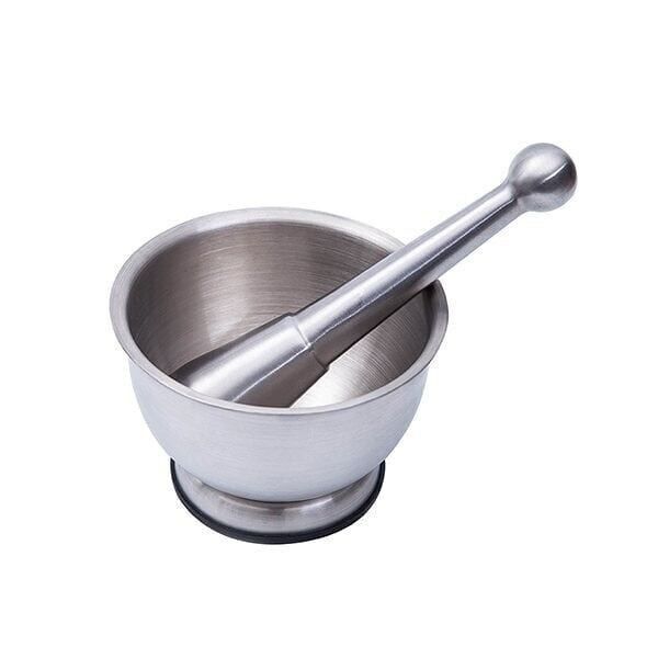 Mortaio e pestello in acciaio inox 500 ml Mathon